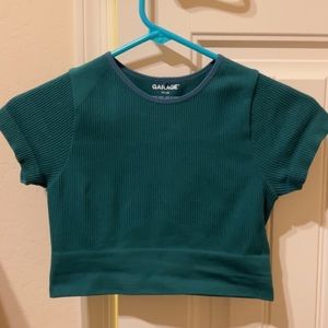 Garage crop top
